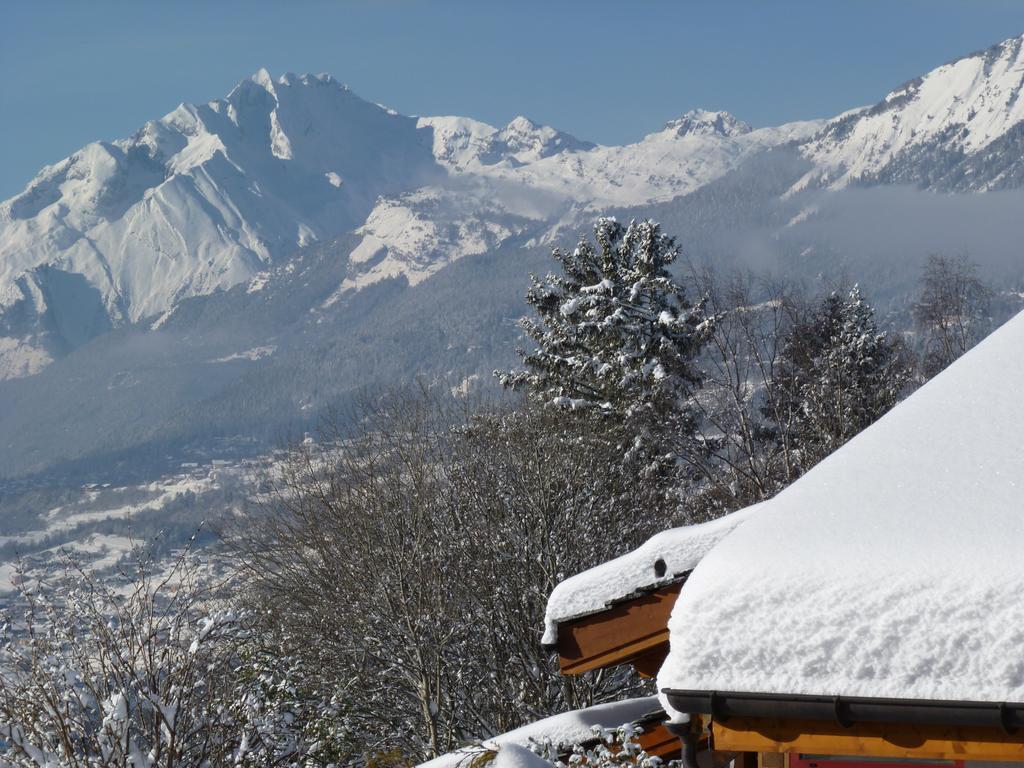 Chalet Des Alpes - Sunset View - ครองส์มอนตานา ภายนอก รูปภาพ