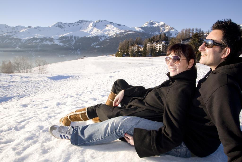 Chalet Des Alpes - Sunset View - ครองส์มอนตานา ภายนอก รูปภาพ